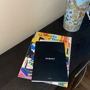Le Monde D’Hermès & Saint Laurent Fall 2023 Coffee Books 📚☕️